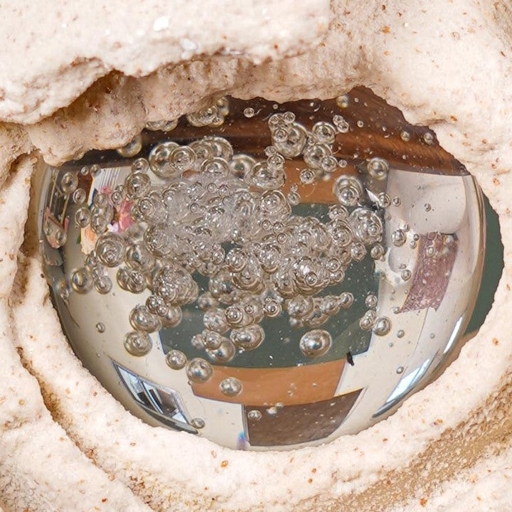 Crystal Ball Textured Sculpture