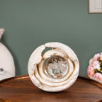 Crystal Ball Textured Sculpture