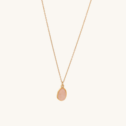 Pink Quartz Necklace