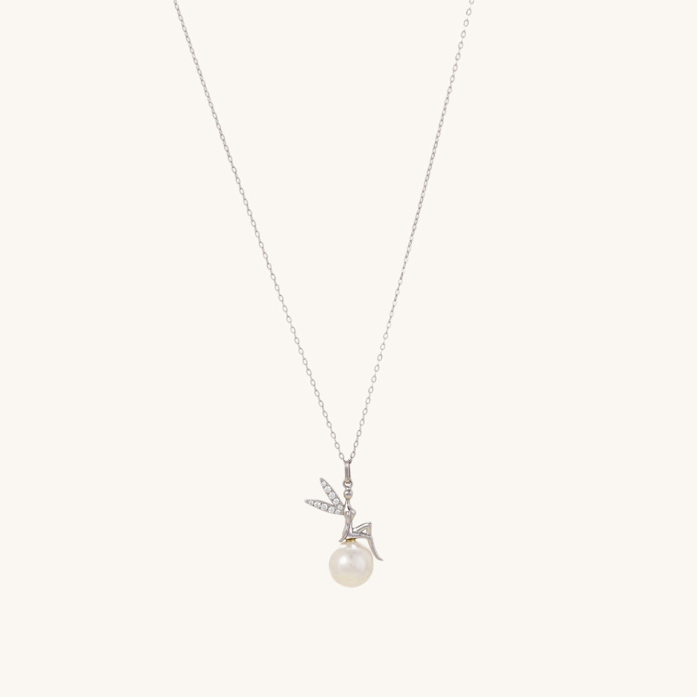 Pearl Angel Necklace