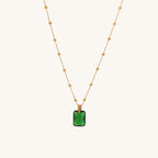 Dazzling Emerald Necklace