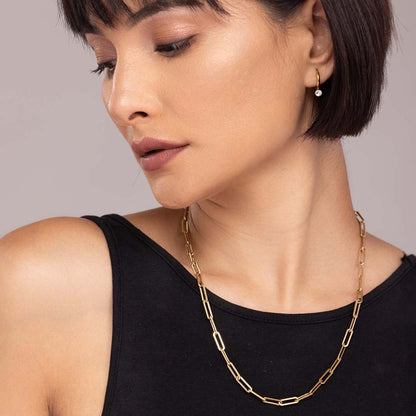 Paperclip Chain Necklace