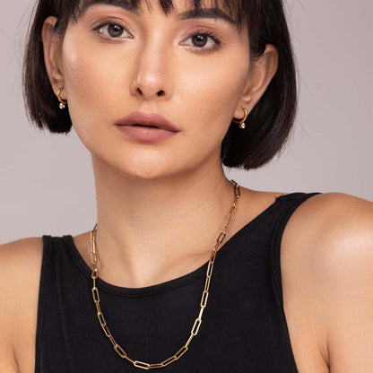 Paperclip Chain Necklace