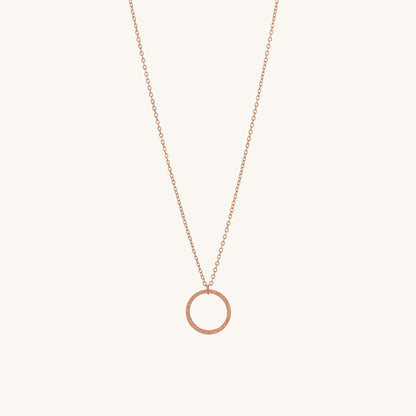 Geometric Round Necklace