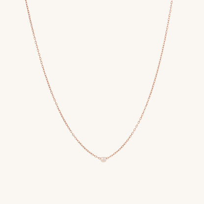 Minimalist Pearl Necklace