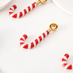 Candy Cane Measuring Spoon Set Of 4 Red White