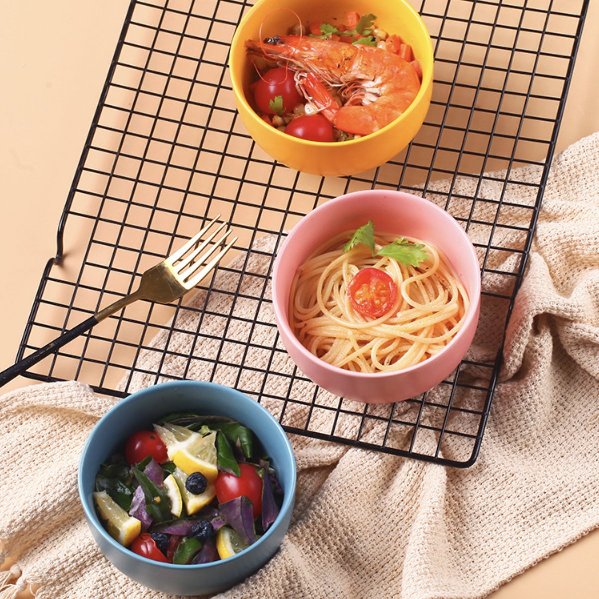 Ceramic Bowl For Chips Set of 2