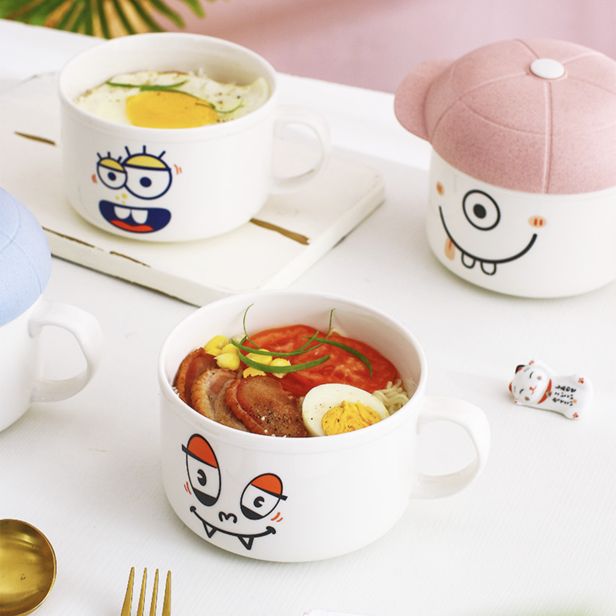 Cartoon Soup Cup