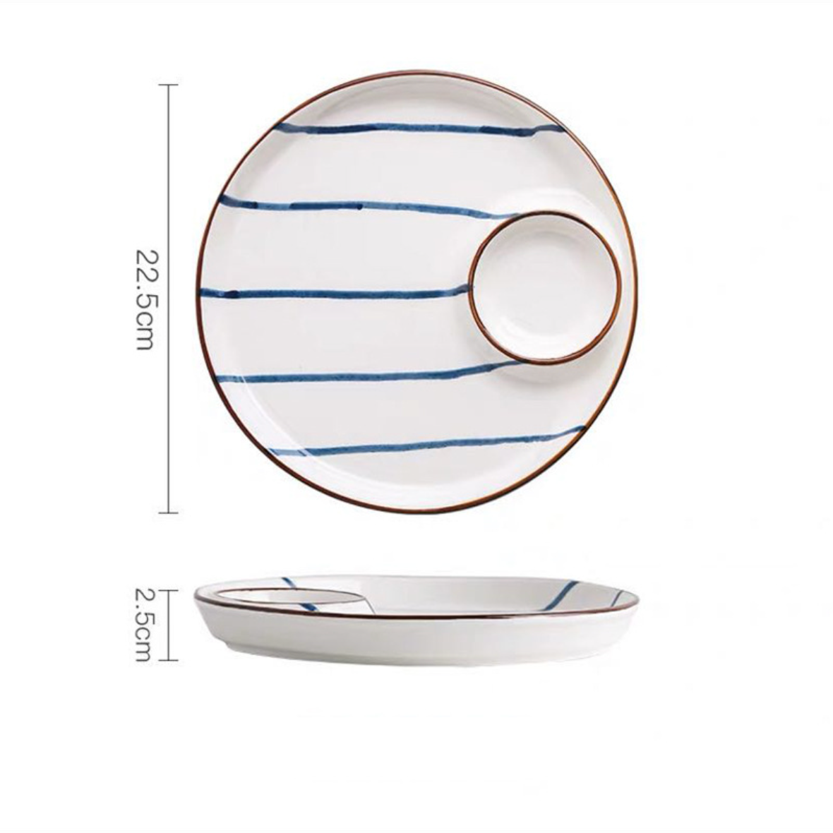 Sectioned Plate Nitori