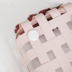 Bloom Pink Metal Decorative Tray 14x6 Inch