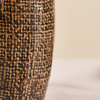 Earthy Chic Ceramic Bathroom Accessories Set Of 2 Brown