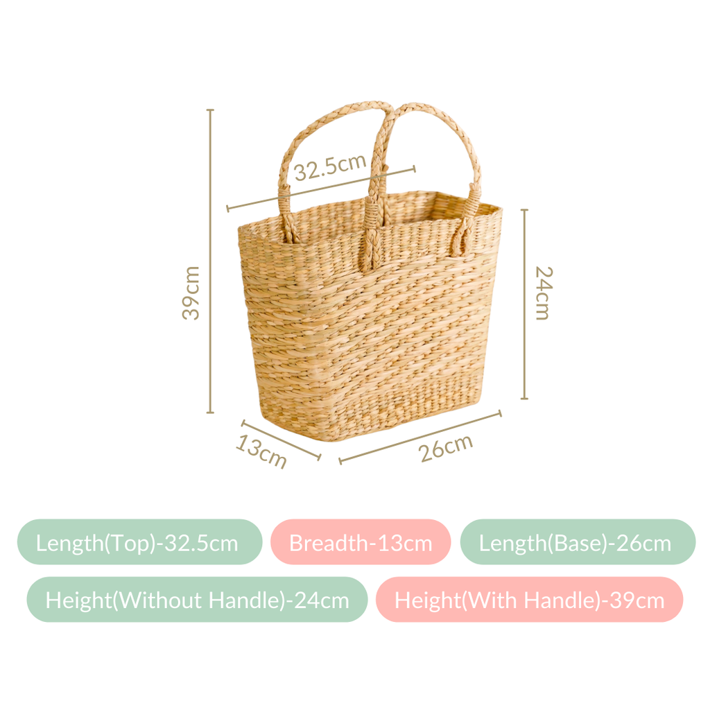 Organic Handwoven Kauna Basket