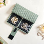 Portable Green Jewellery Organizer