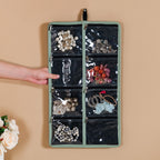 Portable Green Jewellery Organizer