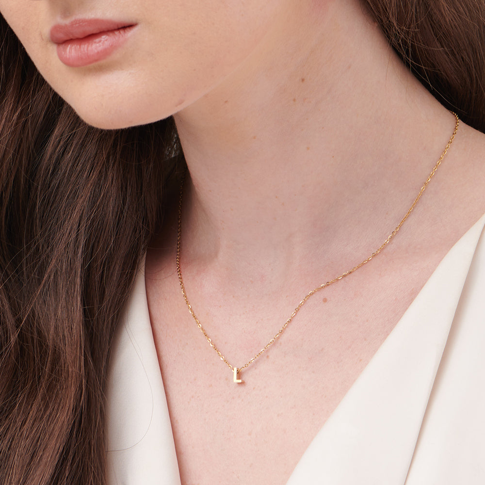 Small Letter Necklace