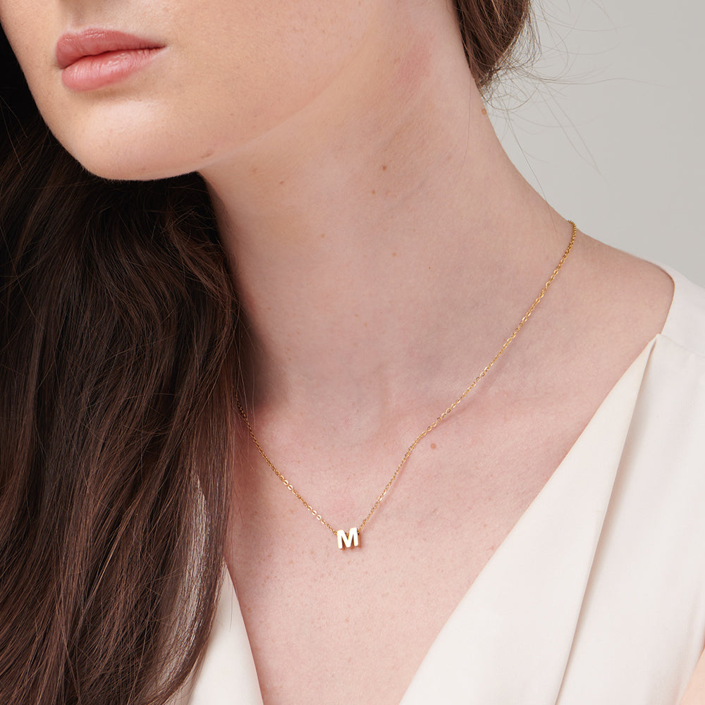 Small Letter Necklace