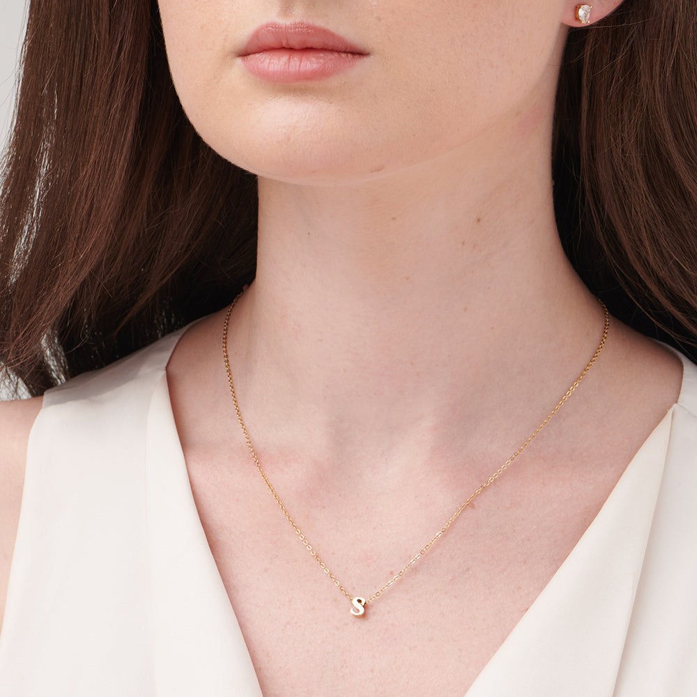 Small Letter Necklace