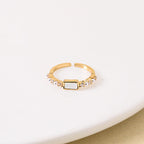 Pearl And Stone Gold Harmony Ring