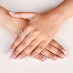 Pearl And Stone Silver Harmony Ring