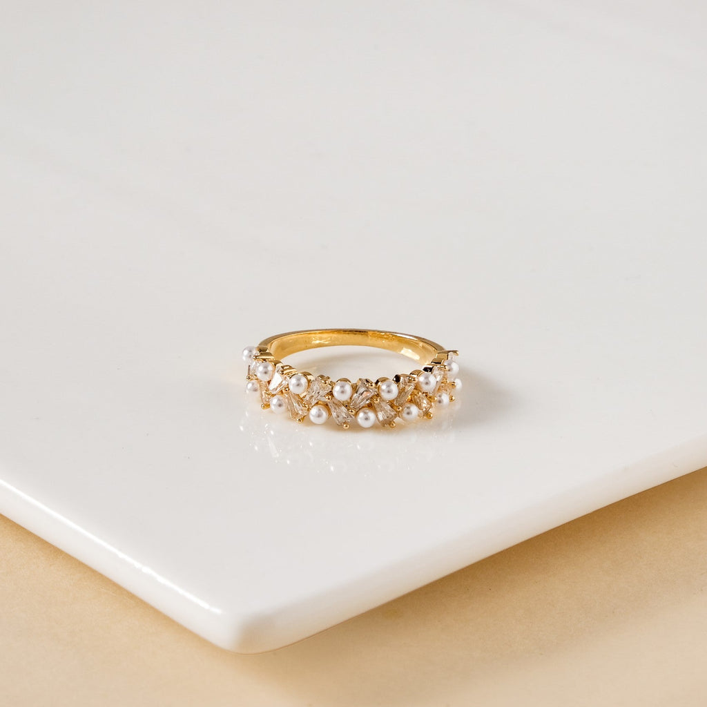 Pearl Bijou Ring Gold