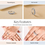 Pearl Bijou Ring Silver