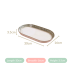 Azo Grey Set Of 2 Serving Platters 12 Inch