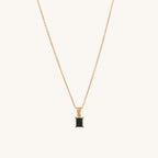 Black Stone Necklace