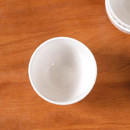 Costola Small Bowl Off White Set Of 6 250ml