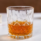 Prism Cut Whiskey Glass Set Of 6 230ml