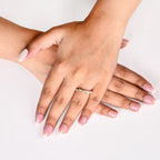 Promise Ribbon Gold Ring