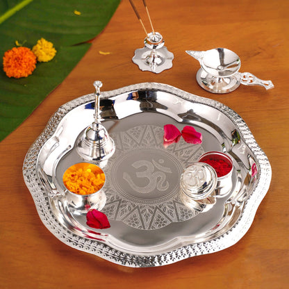 Pushpanjali Offering Pooja Thali Set Of 6