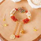 Radha Krishna Rakhi Gift Set For Bhaiya Bhabhi