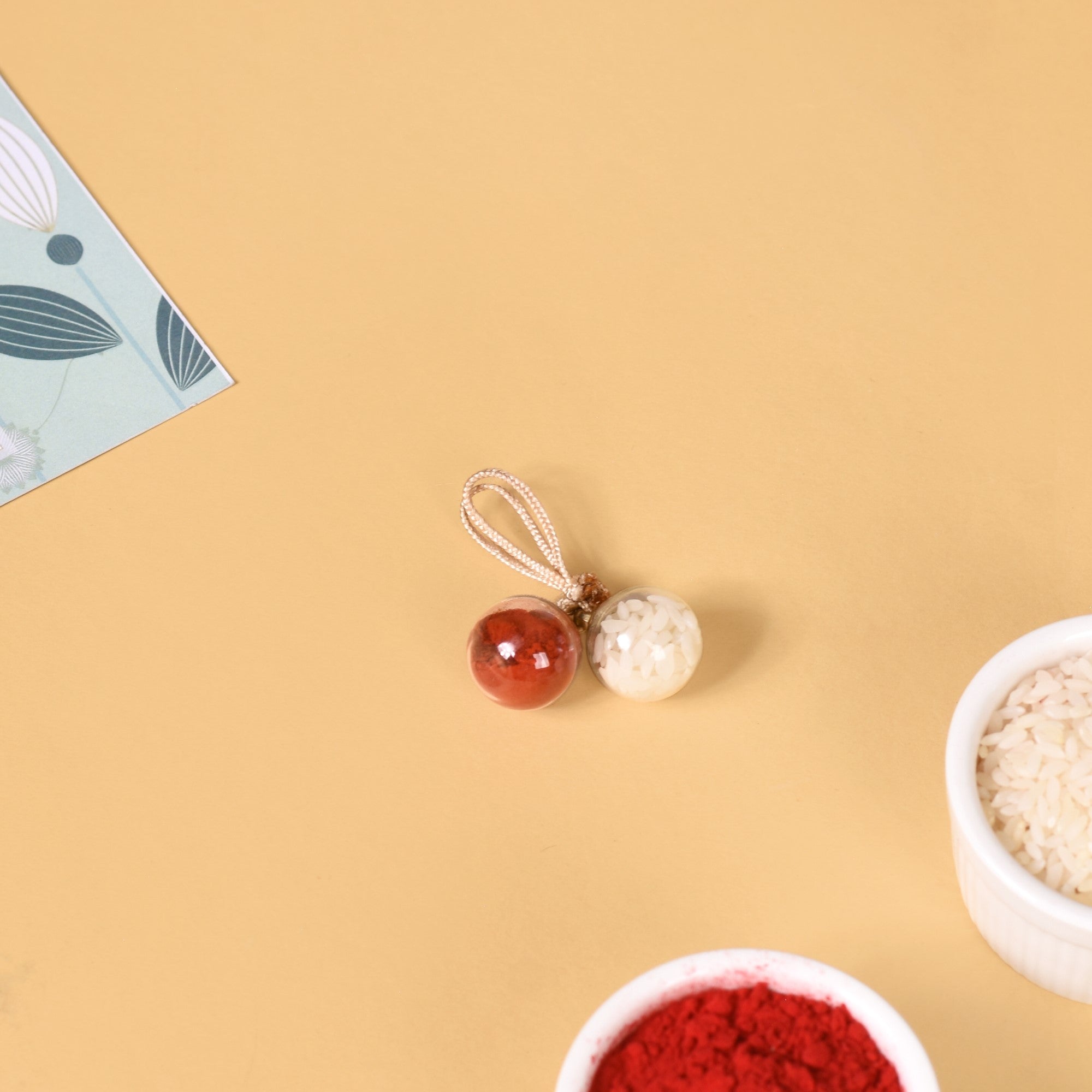 Beach Day Rakhi And Lumba Gift Hamper