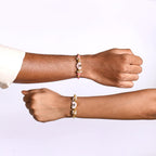 Pink Meenakari Lotus Raksha Bandhan Gift Hamper