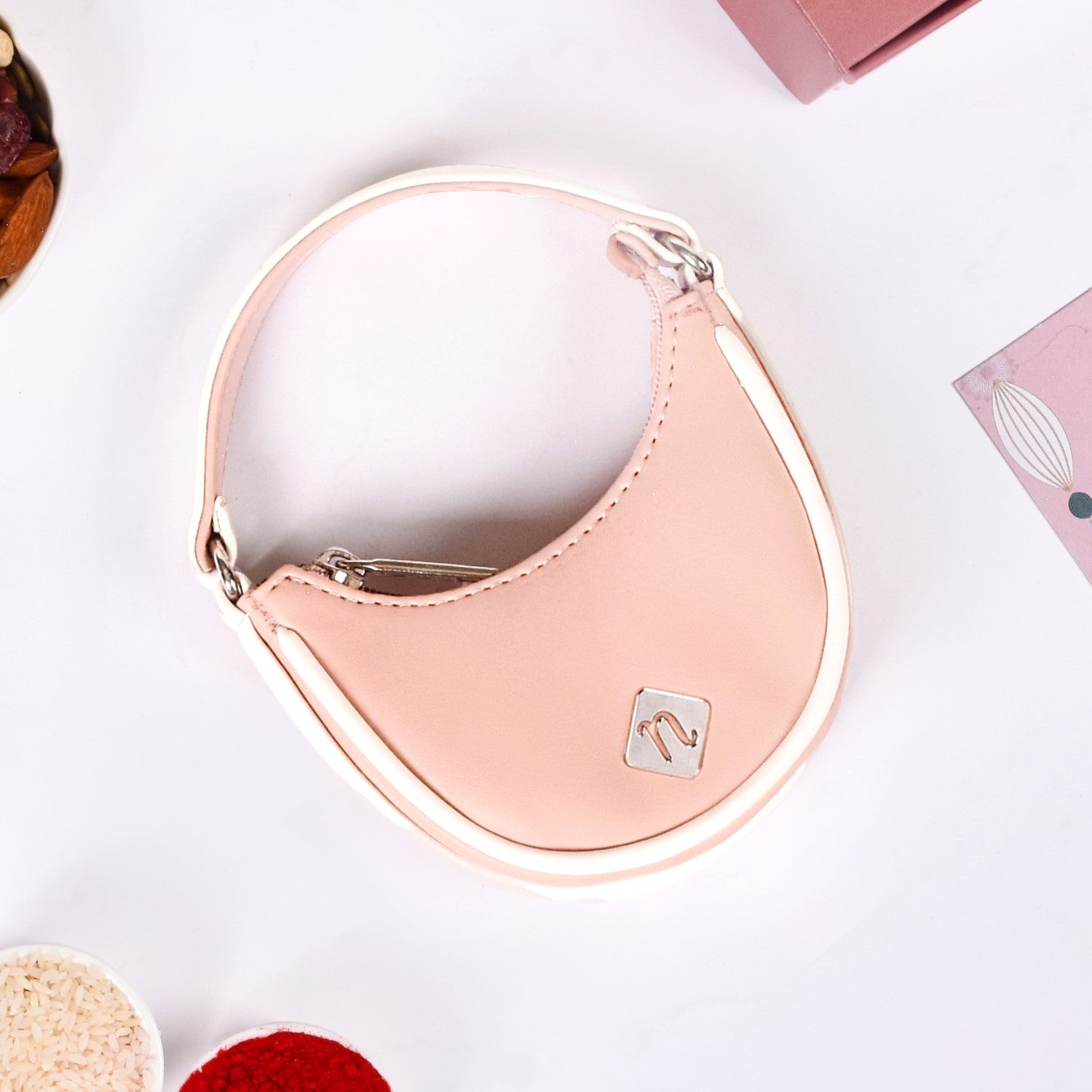 Pocket Size Glamour Rakhi Gift Hamper For Sister