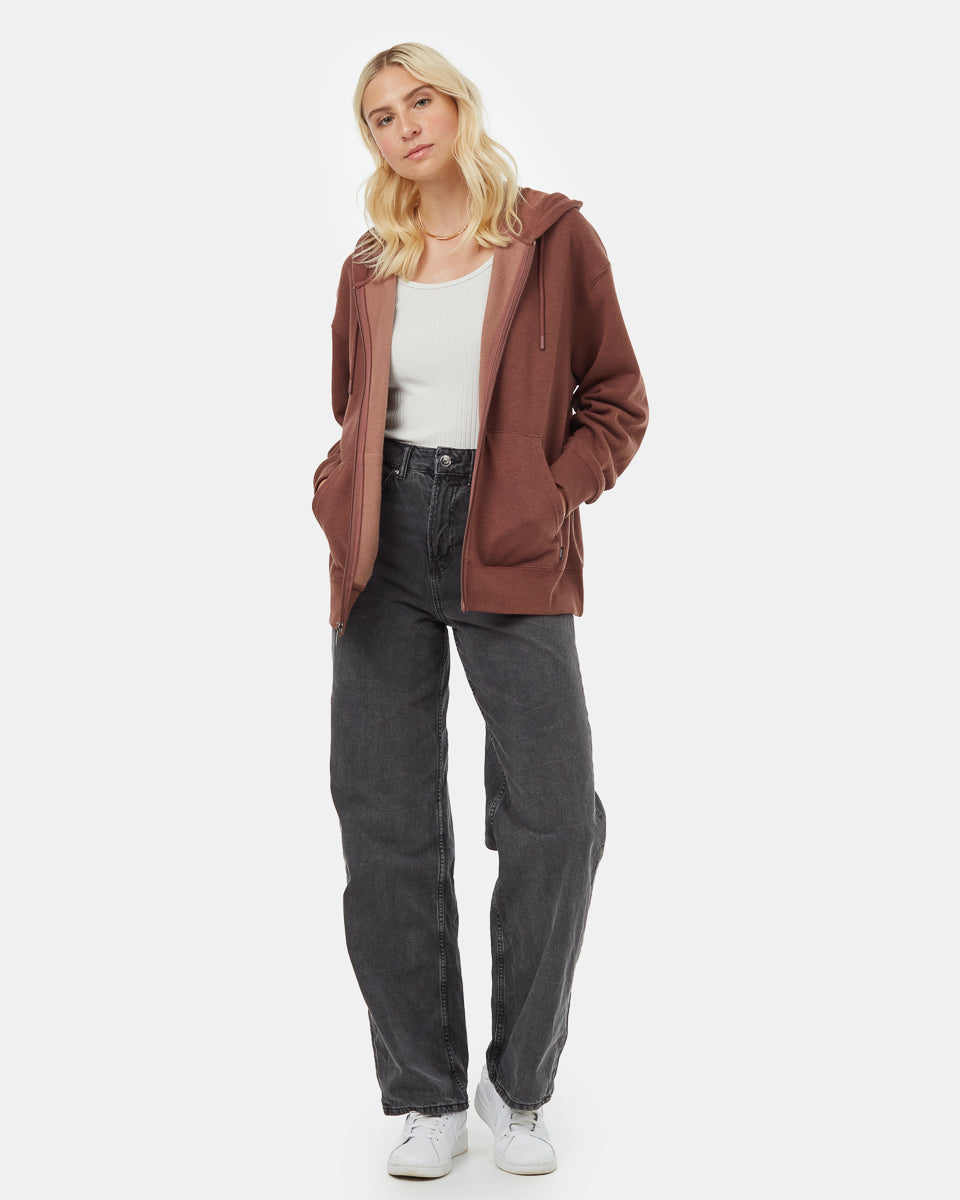 TreeFleece Oversized Zip Hoodie