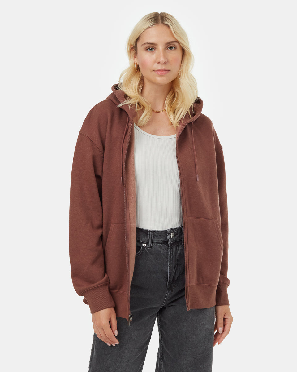 TreeFleece Oversized Zip Hoodie