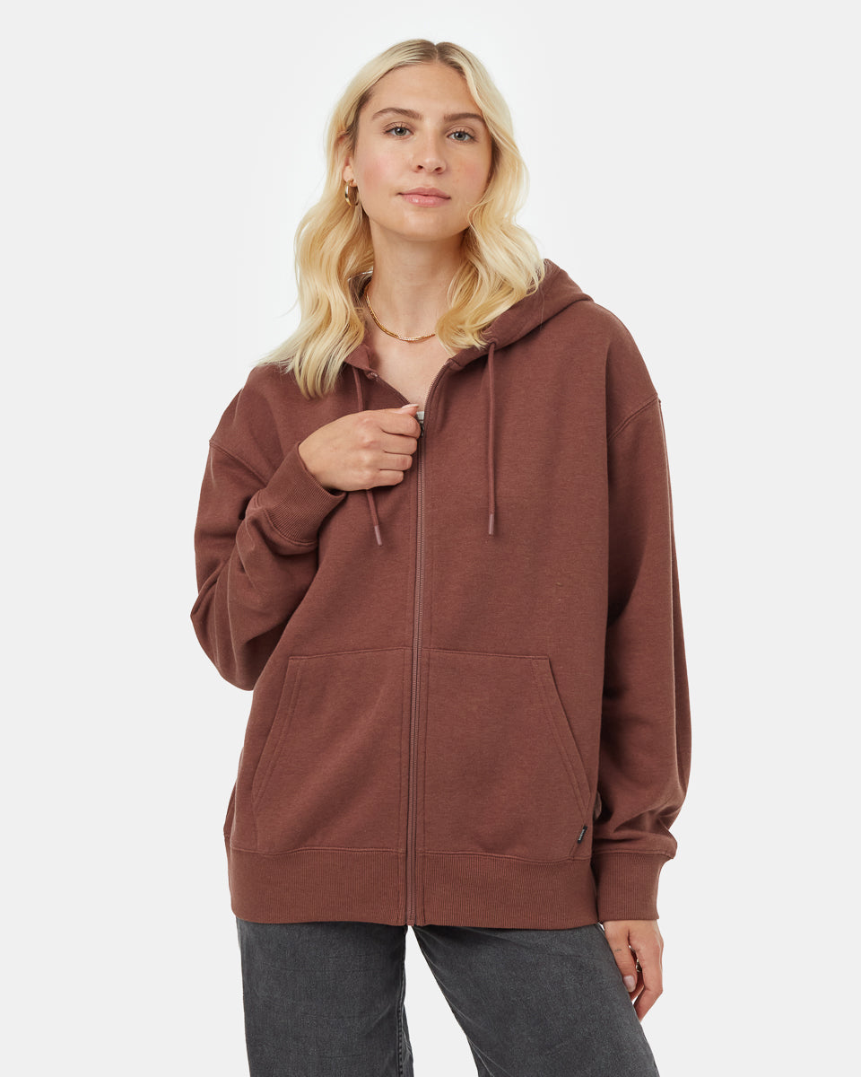 TreeFleece Oversized Zip Hoodie