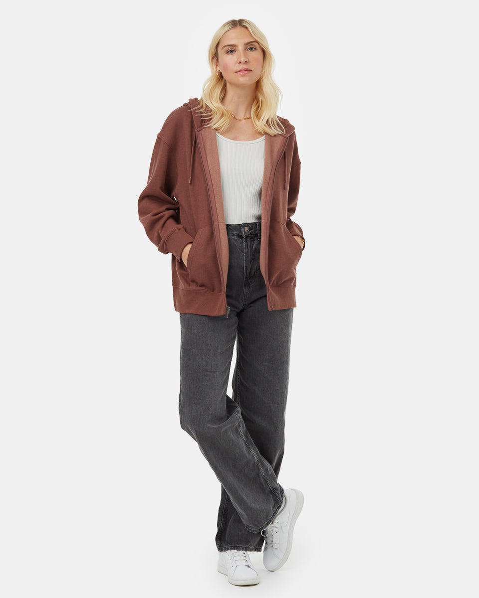 TreeFleece Oversized Zip Hoodie