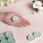 Lemon Mojito Aromatic Tealight Candles Set Of 30