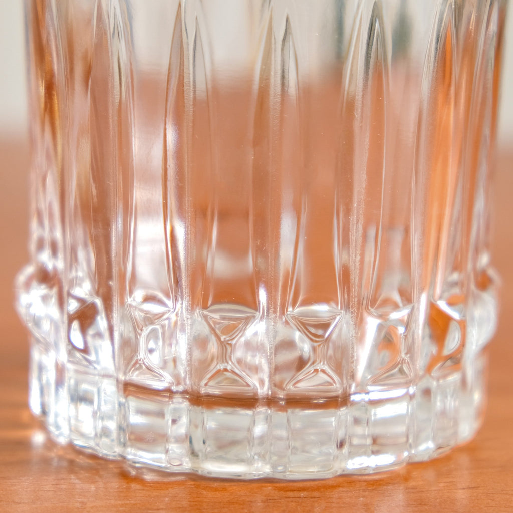 Ribbed Jewel Premium Rocks Glass Set Of 6 230ml