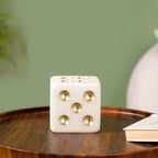 Dice Marble Finish Decor