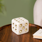 Dice Marble Finish Decor