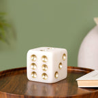 Dice Marble Finish Decor