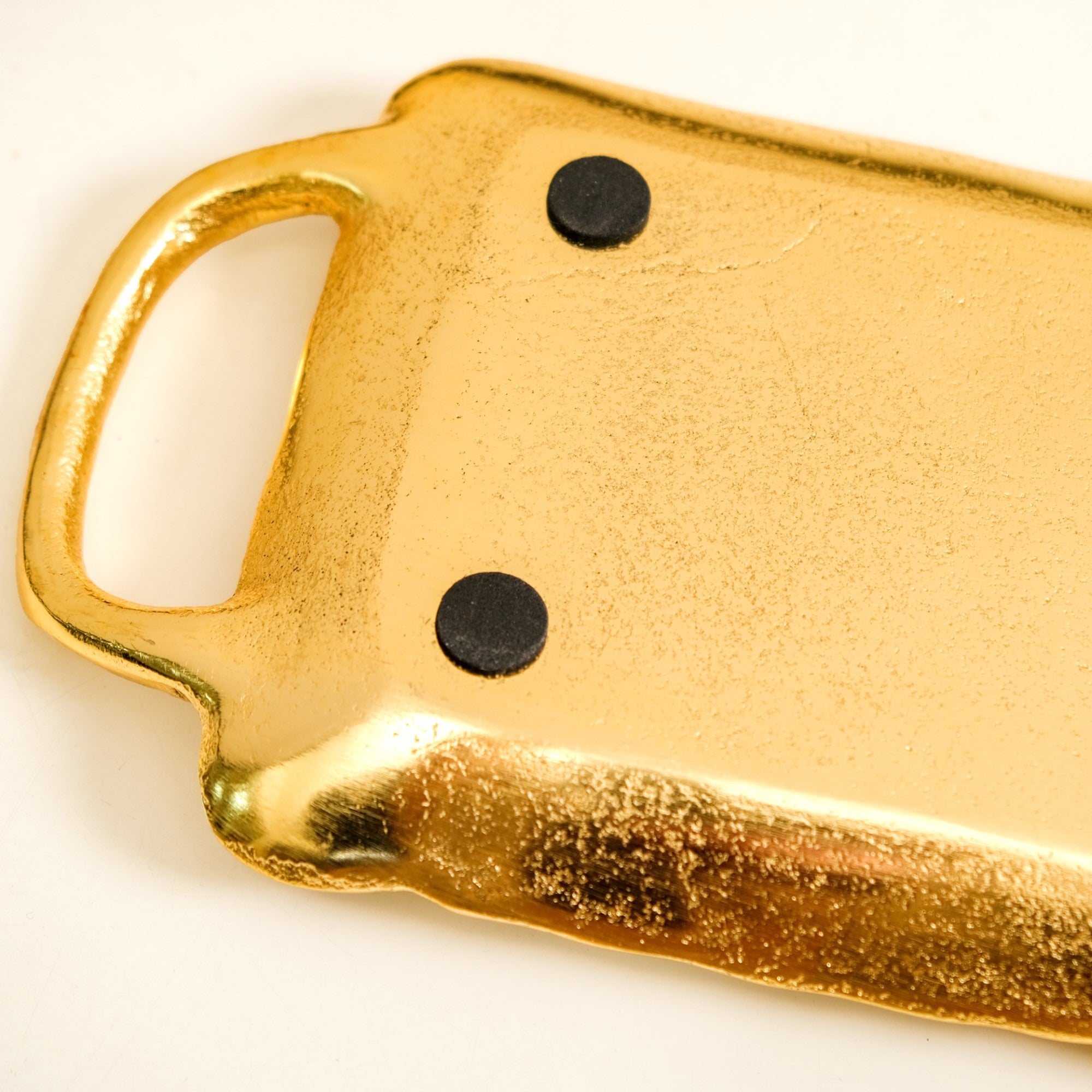 Decorative Royalcore Long Gold Tray