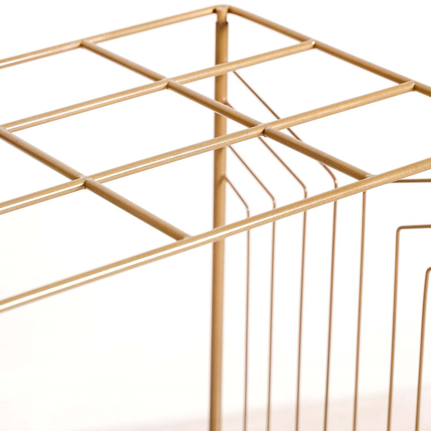 Box Frame Metal Backdrop With Floral Wall Hangings 38 Inch