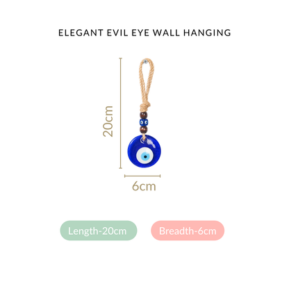 Boho Evil Eye Wall Hanging For Home Decor