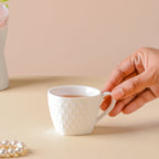 Riona Patterned Teacup White