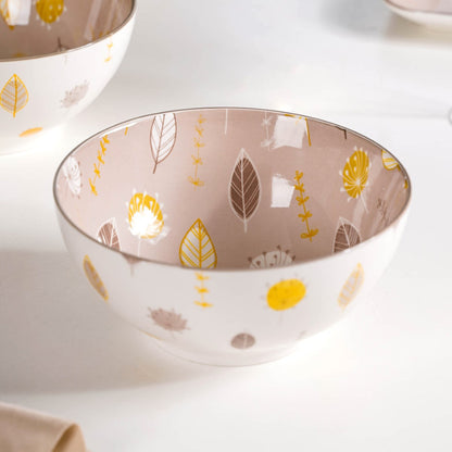 Set Of 2 Dandelion Serving Bowls 1650ml