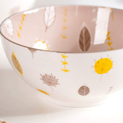 Set Of 2 Dandelion Serving Bowls 1650ml